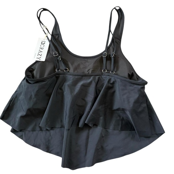 12Crazy Black Swimsuit - Picture 2 of 4